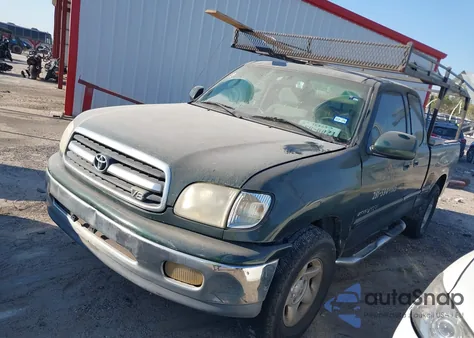 2000 Toyota Tundra Ltd V8 from USA, damaged, VIN 5TBRT3814YS079171